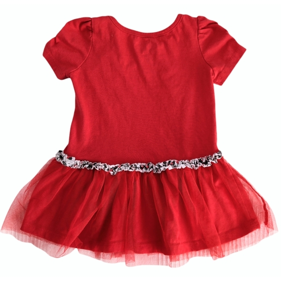 Disney Minnie Mouse Red Dress 3T - Picture 8 of 10